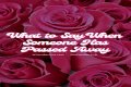 How do you indicate someone has passed away?